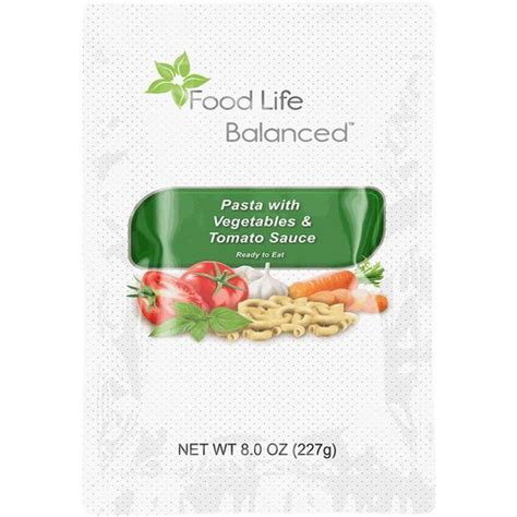 Epallet Food Life Balanced Pasta With Garden Vegetables Tomato