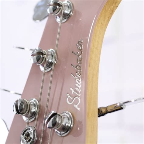 Baixo Cordas Studebaker Jazz Bass Daytona Plus Shell Pink