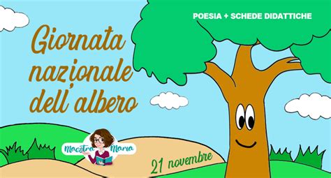 Giornata Nazionale Dell Albero Poesia E Schede Didattiche