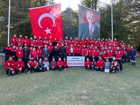 Karabük te Türkiye Yüzyılı nda MEB AKUB Doğada Arama Kurtarma kampı