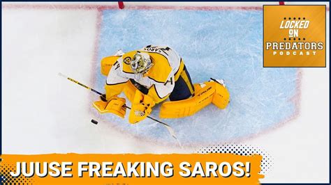 Nashville Predators Goalie Juuse Saros Sets Franchise And Career Record