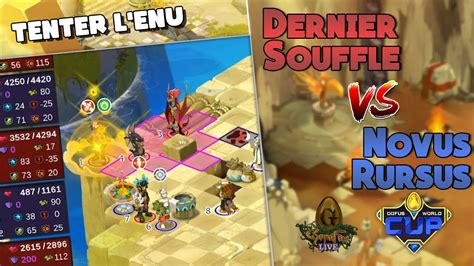 Tenter L Enu Novus Rursus Vs Dernier Souffle Quart De Finale