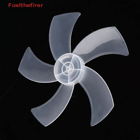 Fuelthefirer 1Pc Large Wind Fan Blade 16 Inch Plastic Fan Blade Five