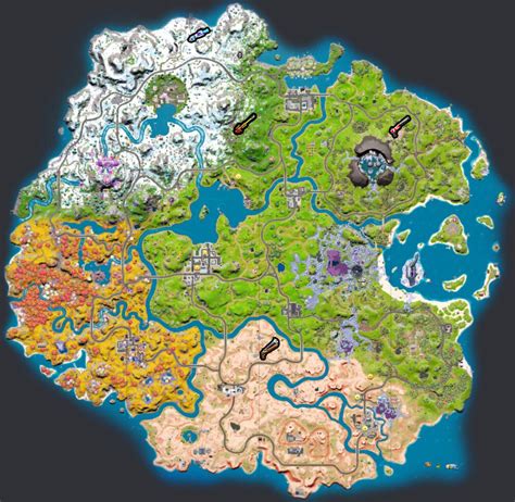 All Exotic Weapon Locations In Fortnite Season 4 Esports Esports Gg