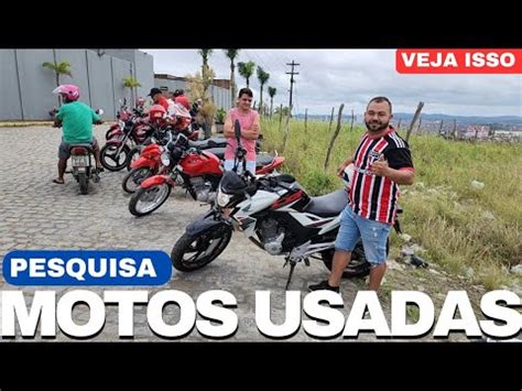 Feira De Motos Usadas Em Caruaru PE PESQUISA DE MOTOS USADAS YouTube