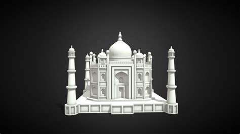 Tajmahal 3d Models Sketchfab