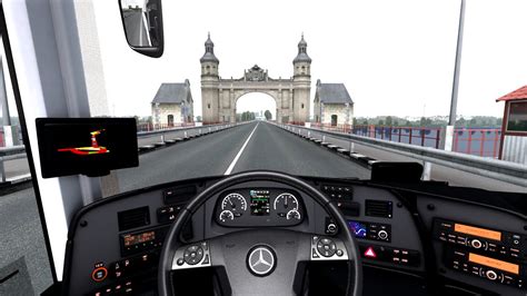 New Mercedes Benz Tourismo 2023 Euro Truck Simulator 2 1 46 Steering