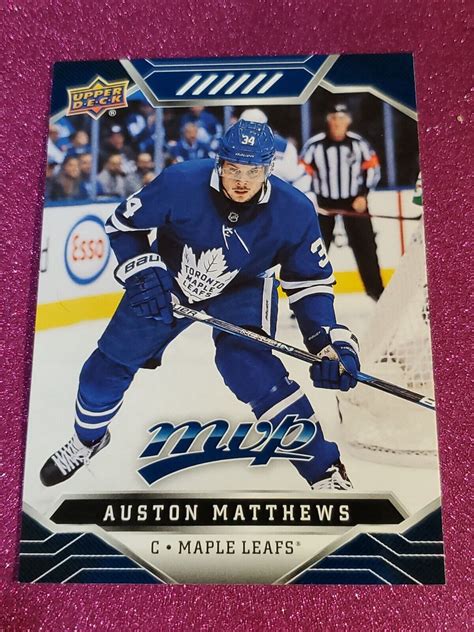 2019 20 Upper Deck MVP High Series Blue 217 Auston Matthews For Sale