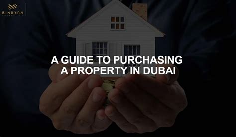 A Guide To Purchasing A Property In Dubai