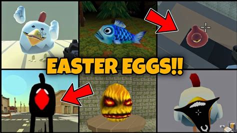 New Secrets And Easter Eggs Of Chicken Gun New Secrets And Easter