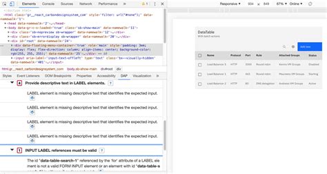 AVT 1 React Datatable W Batch Actions Has DAP Violations Issue