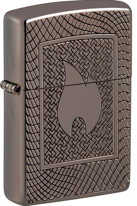 Lighter Zippo Armor Case Pattern Flame Haddocks Lightershop