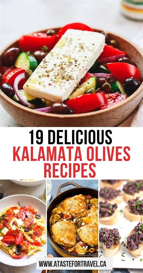 19 Best Kalamata Olive Recipes - A Taste for Travel