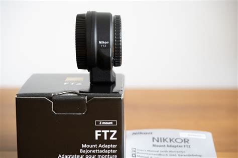 Nikon Ftz Adapter F Mount Objektive Auf Nikon Z Geh Use Kaufen Auf