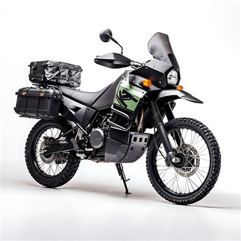 Premium Ai Image Kawasaki Klr650 A Bulletproof Adventure Workhorse