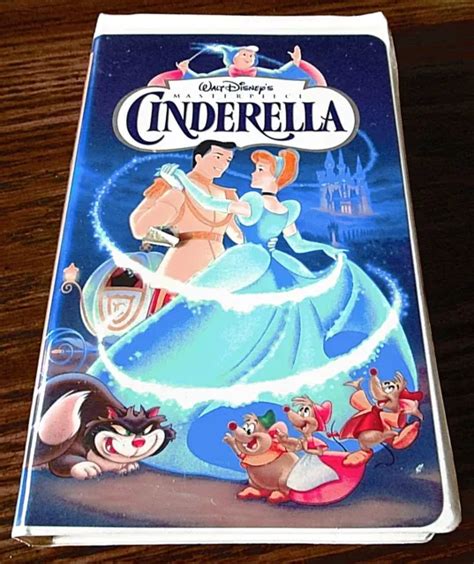 Collection Chef D Uvre De Walt Disney Cendrella Vhs Clapet Eur