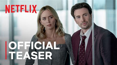 Pain Hustlers Emily Blunt Chris Evans Official Teaser Netflix Youtube