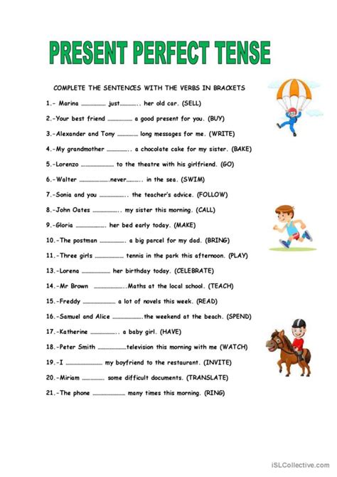 Past Perfect Tense Esl Printable Worksheets And Exercises Worksheets