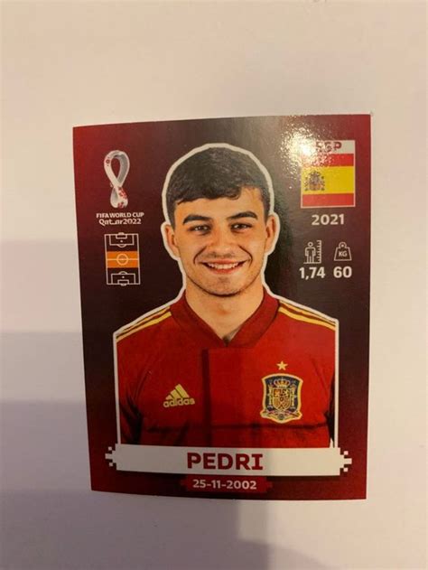 Panini WM 2022 Pedri ESP 13 Kaufen Auf Ricardo