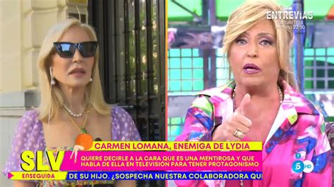 La guerra entre Lydia Lozano y Carmen Lomana continúa en Sálvame