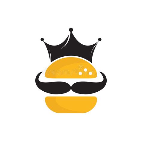 Burger King Vector Logo Design Stock Vector Illustration Of Double