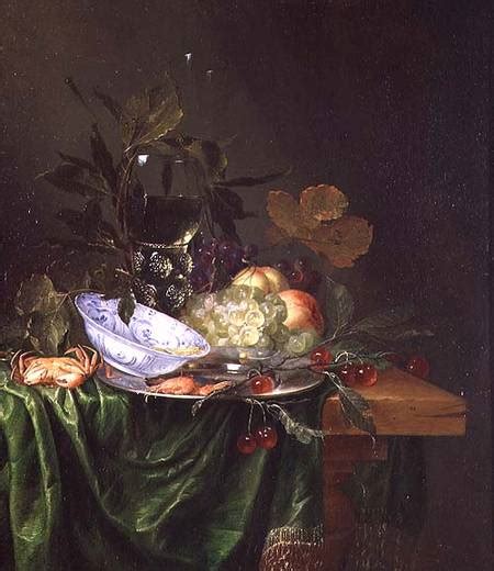 Artwork Replica Still Life With A Roemer By Pieter De Ring