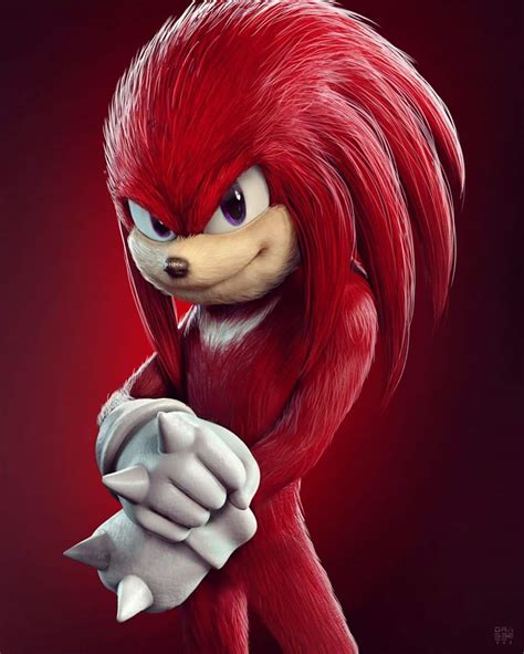 Sonic Hedgehog Movie Knuckles