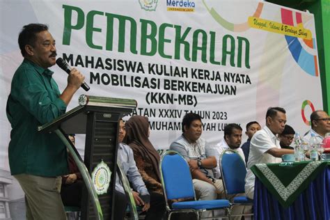 Rektor Unismuh Luwuk Minta Mahasiswa Kreatif Dan Inovatif Curahkan