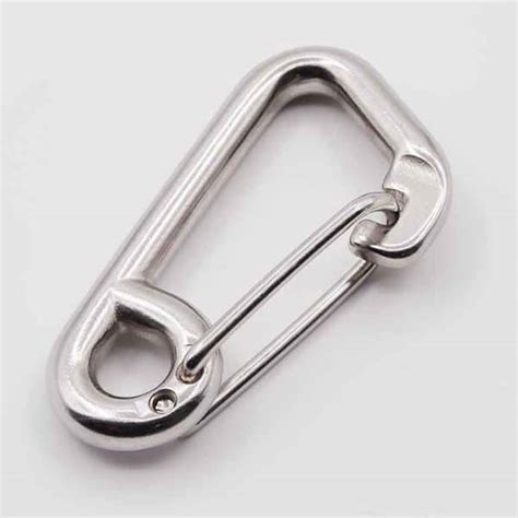 Stainless Steel 316 Marine Grade Spring Carabiner