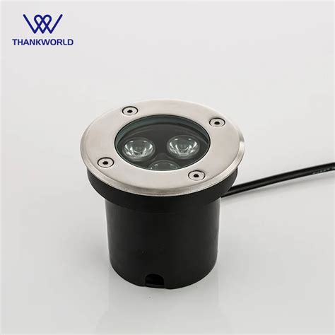 Vw Luminaire Led Underground Lights Ip67 Buried Outdoor Recessed Floor Lighting 3w Path Garden