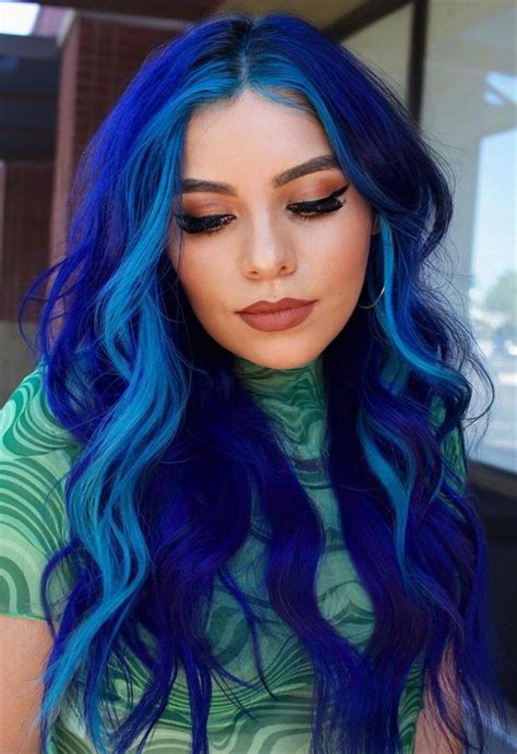 34 Cool Two Tone Hair Color For Brunette To Try Now