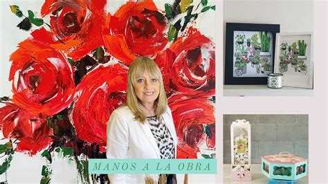 Manos a la Obra Tv 2022 Programa 33 Cuadros Botánicos Pintar Flores