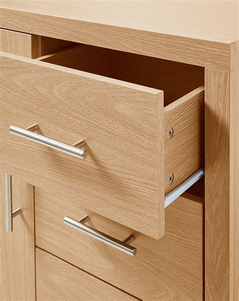 Dakota Drawer Bedside Cabinet Oxendales