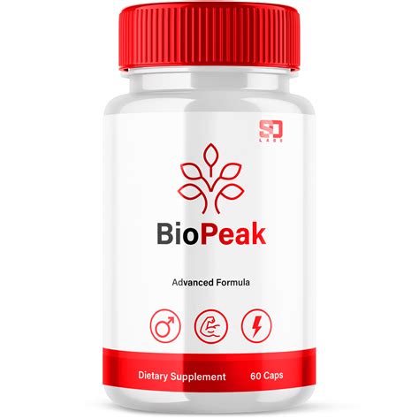 Biopeak For Men Advanced Formula Male Wellness Supplement Pills Bio