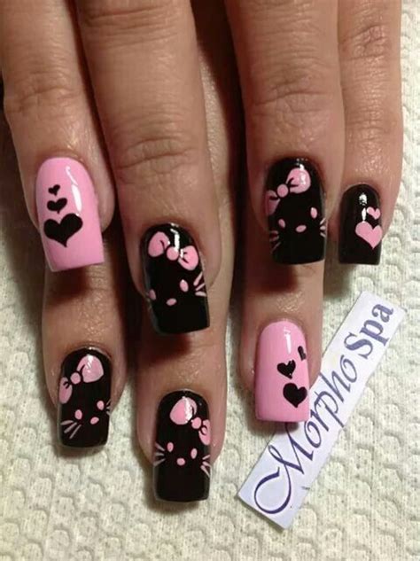 Follow Me Hello Kitty Nails Art Pretty Gel Nails Hello Kitty Nails