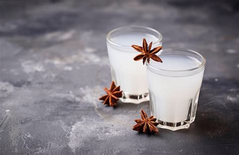 Premium Photo | Traditional greek ouzo, alcohol drink with anise