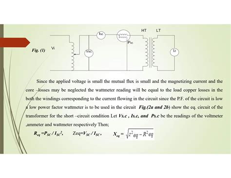 Solution Short Circuit Test Of A Single Phase Transformer Studypool