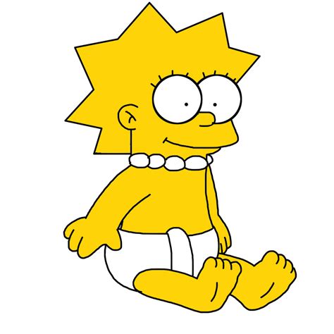 Baby Lisa Simpson by MarcosPower1996 on DeviantArt