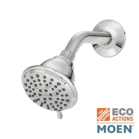 Moen Attune Spray Patterns In Single Wall Mount Fixed Shower Head