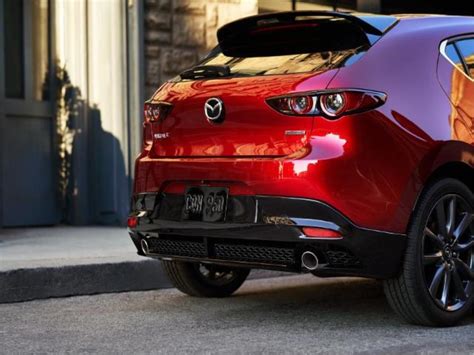 2023 Mazda Mazda3 Hatch Rear Diffuser W Out Rear Parking Sensors