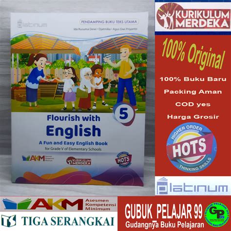 Jual Flourish With English Kelas Sd Mi Kurikulum Merdeka Platinum Pt