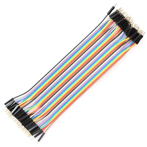 40P Dupont Cable Jumper Wire Dupont Line Male To Male Dupont Line 20cm