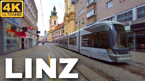 Linz Austria Sunday Walking Tour K Uhd Youtube