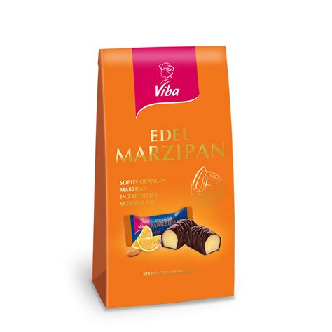 Viba Edel Marzipan Orange Mini Beutel G Viba Heilemann Shop