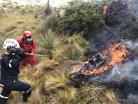 Inamhi advierte condiciones favorables para propagación de incendios