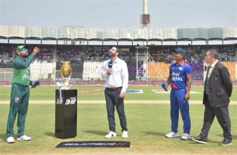 Asia Cup Pakistan Win Toss Elect To Bat First Against Nepal