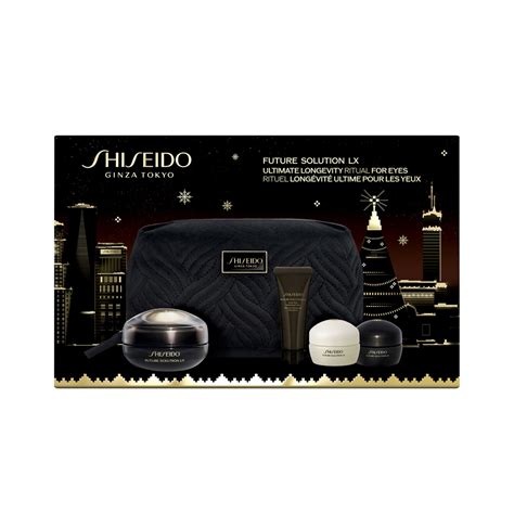 Future Solution Lx Coffret Anti Âge Yeux SHISEIDO Parfumerie Burdin