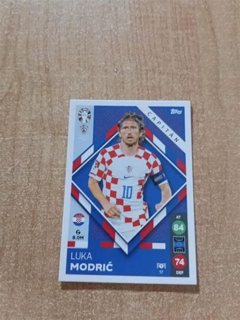 LUKA MODRIC 17 Exclusivo Lidl Uefa Euro 2024 Germany Match Attax All