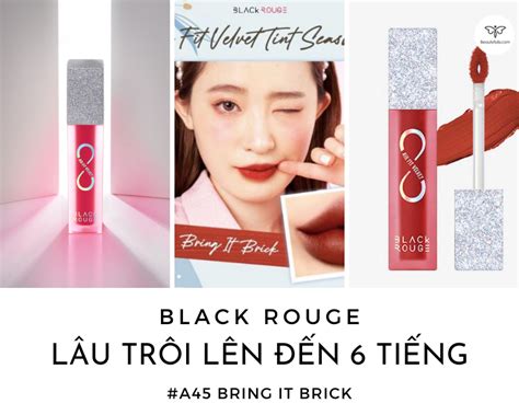 Son Black Rouge A45 Bring It Brick Màu Đỏ Trầm Đẹp Nhất