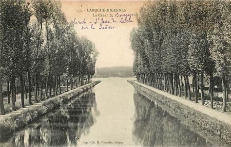 Migennes Laroche Migennes Le Canal De Bourgogne Scan Recto